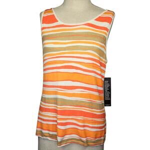 Striped Knit Tank Size Small New with Tags